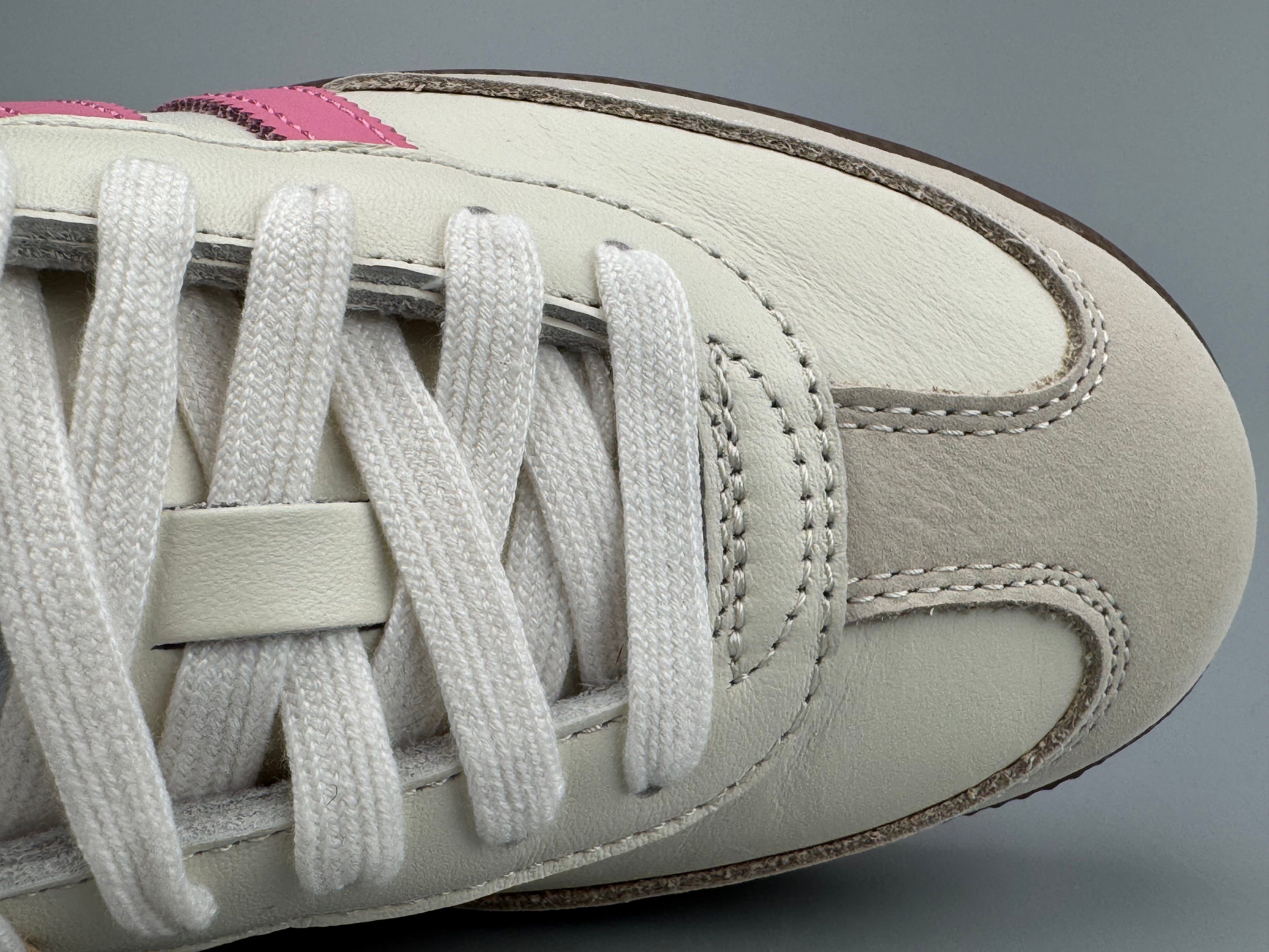 Adidas Samba OG Natural Leather & Front Suede Sneakers