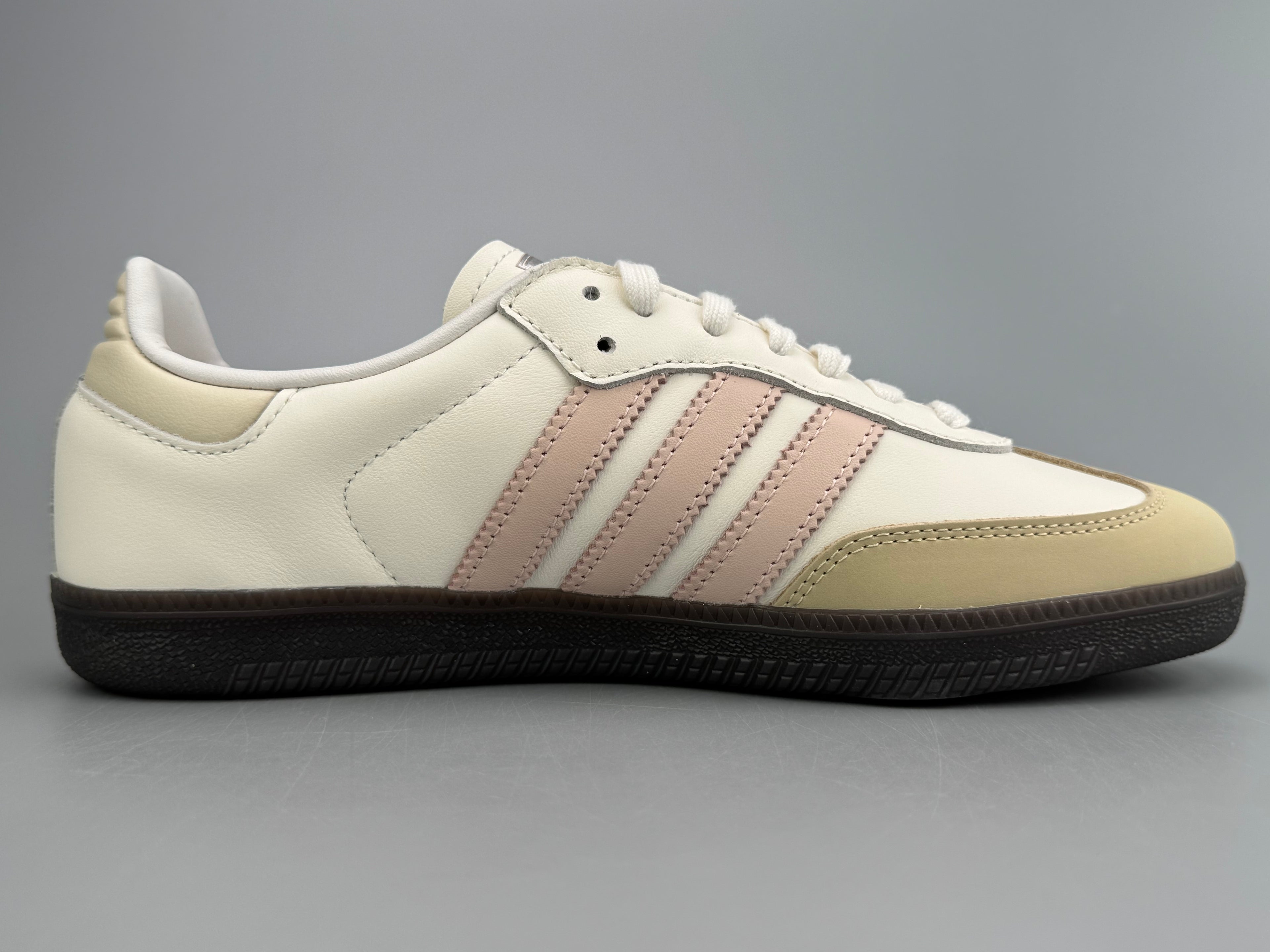 Adidas Samba OG Natural Leather & Front Suede Sneakers