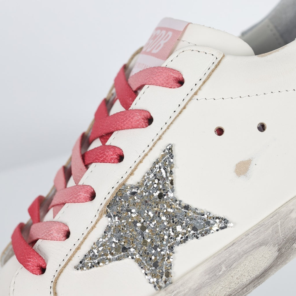 Golden Goose Superstar side star Glitter