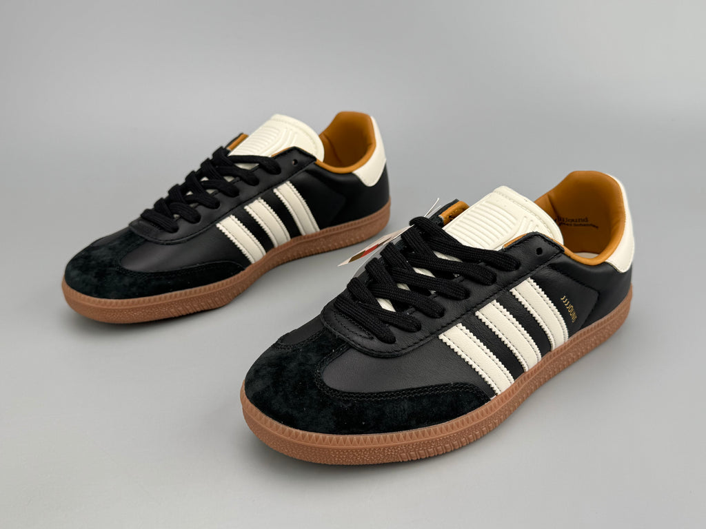 Adidas Samba OG Natural Leather & Front Suede Sneakers