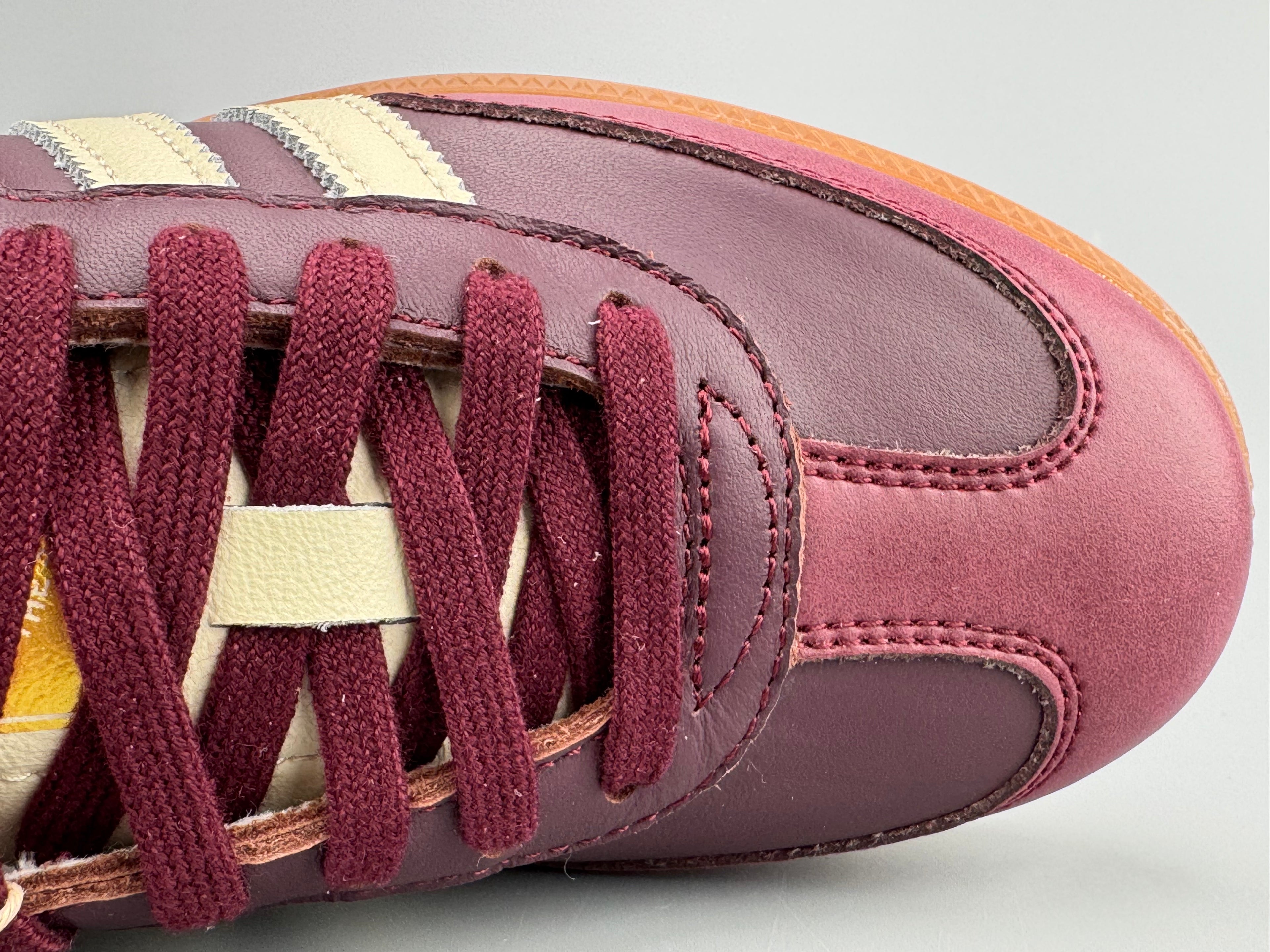 Adidas Samba OG Natural Leather & Front Suede Sneakers
