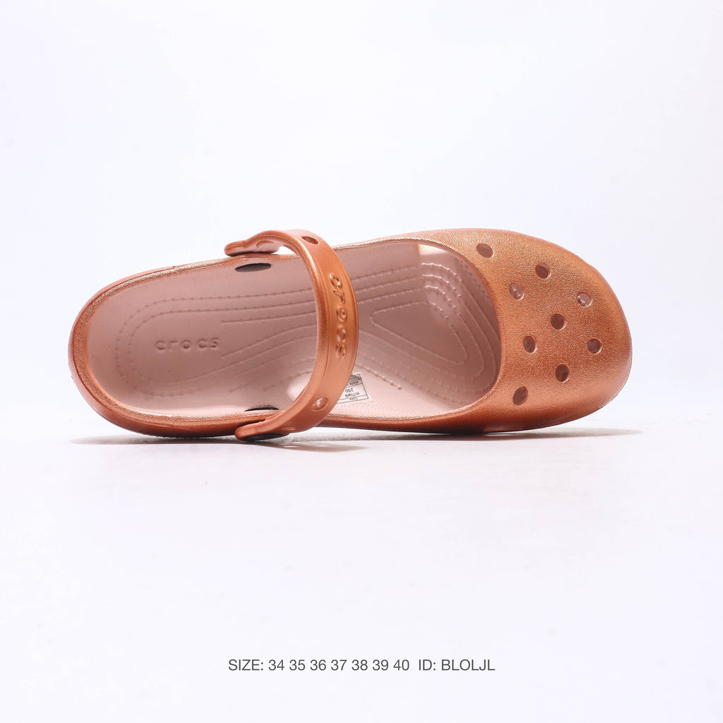 Crocs Classic Mary Jane Metallic