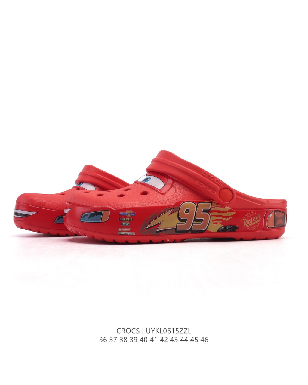 Disney Pixar Cars Lightning McQueen x Crocs Classic Clog