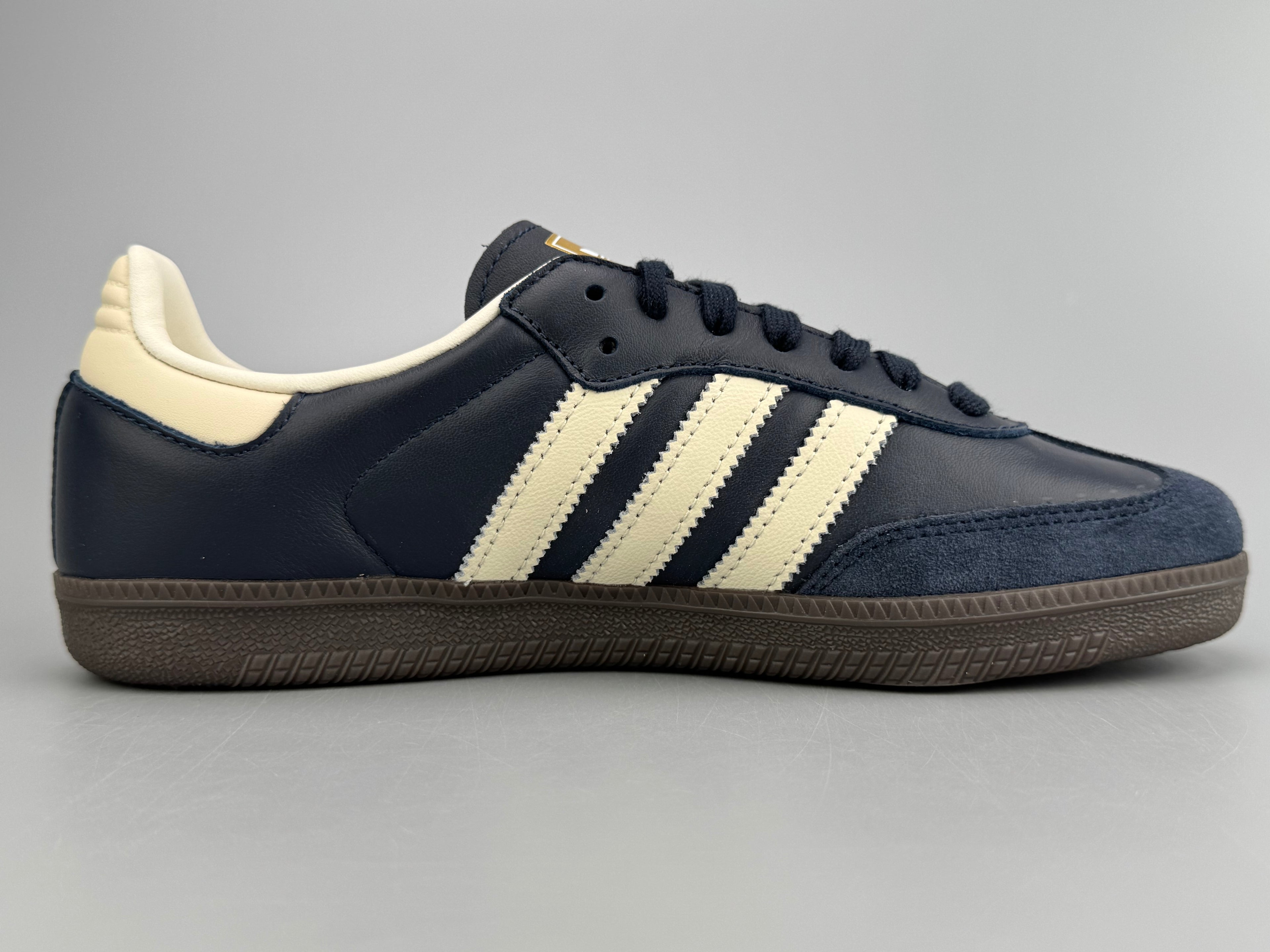 Adidas Samba OG Natural Leather & Front Suede Sneakers