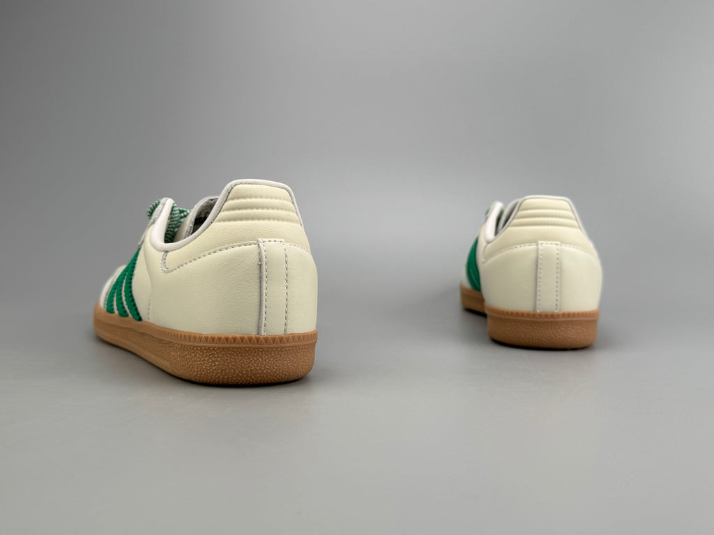 Adidas Samba OG Natural Leather & Front Suede Sneakers