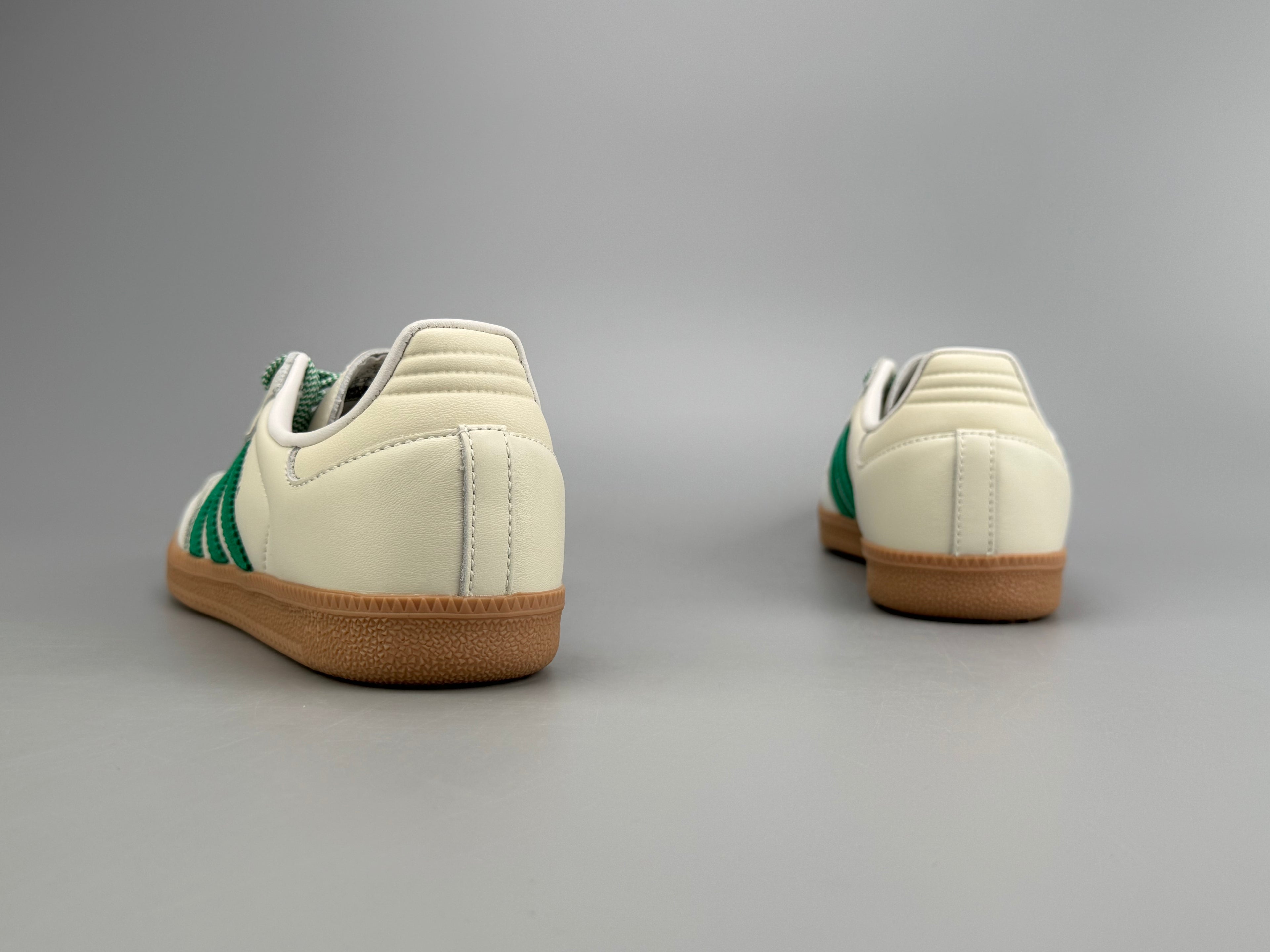 Adidas Samba OG Natural Leather & Front Suede Sneakers