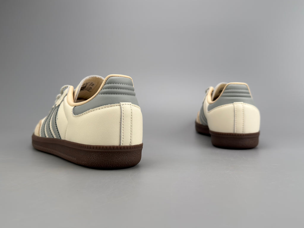 Adidas Samba OG Natural Leather & Front Suede Sneakers