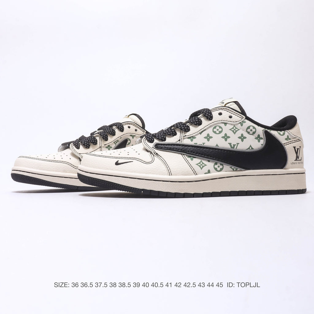 Nike Air Jordan 1 Low x Travis Scott x Louis Vuitton Green