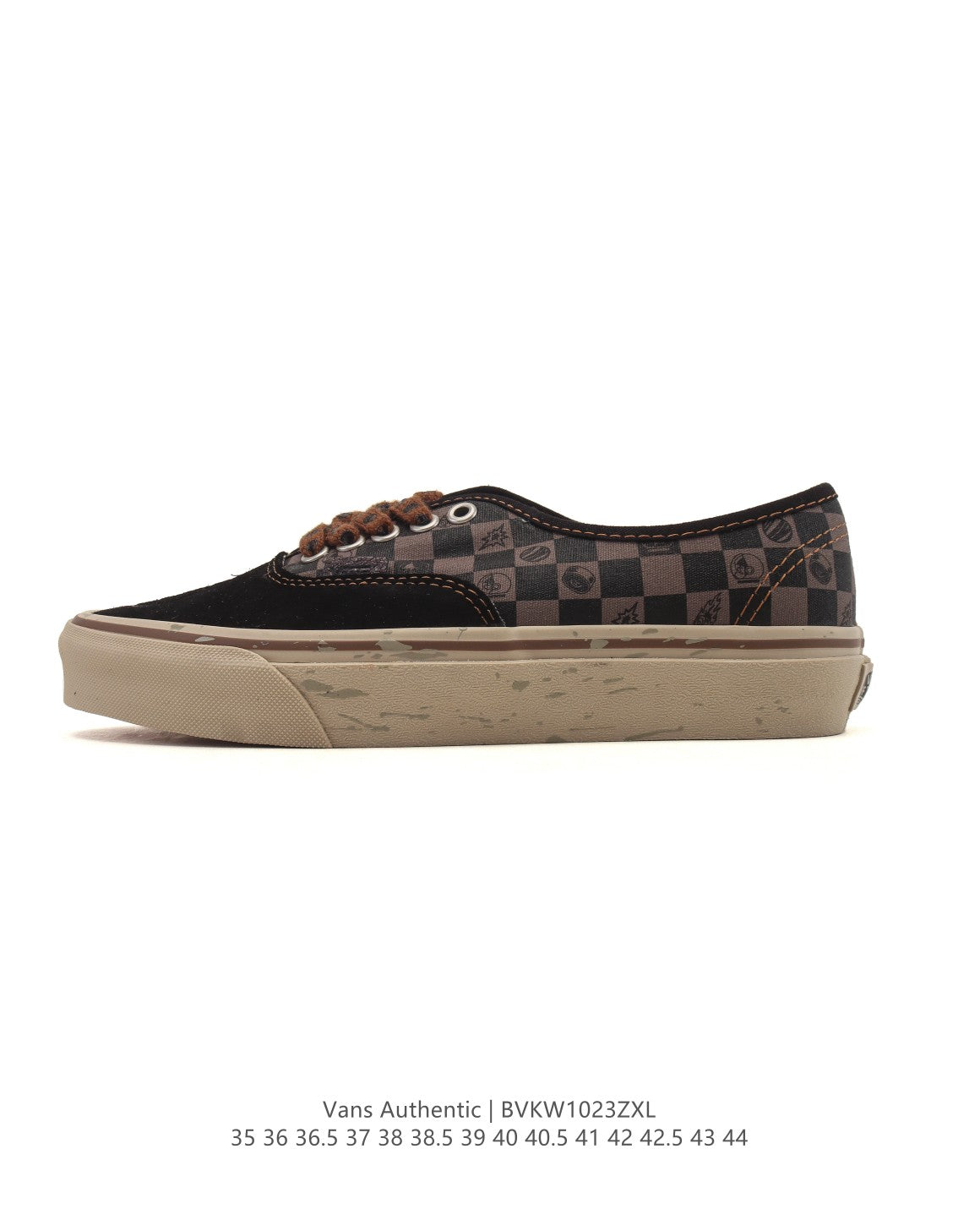 Vans Authentic Pop Mart Space Molly Black Brown