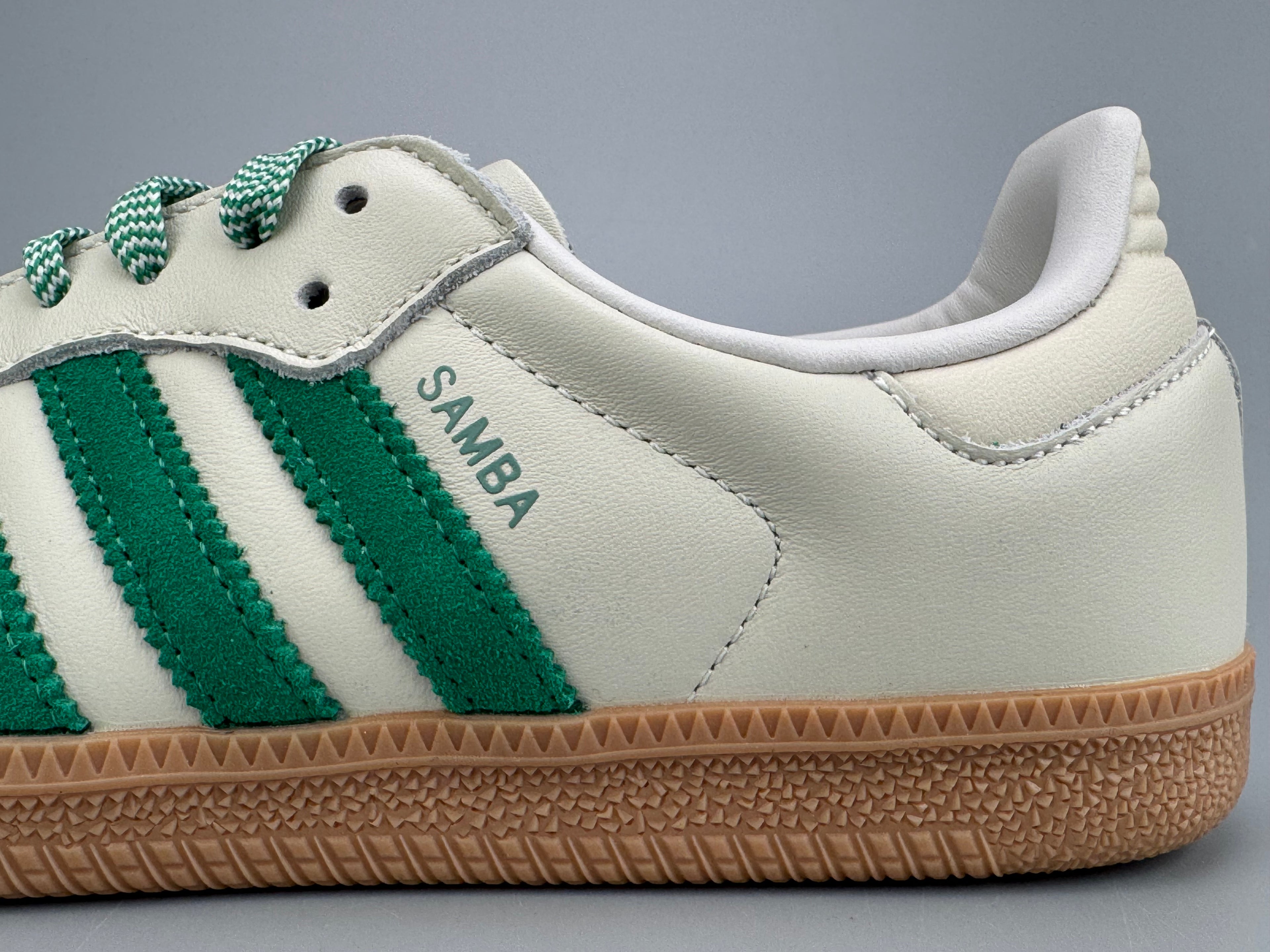 Adidas Samba OG Natural Leather & Front Suede Sneakers