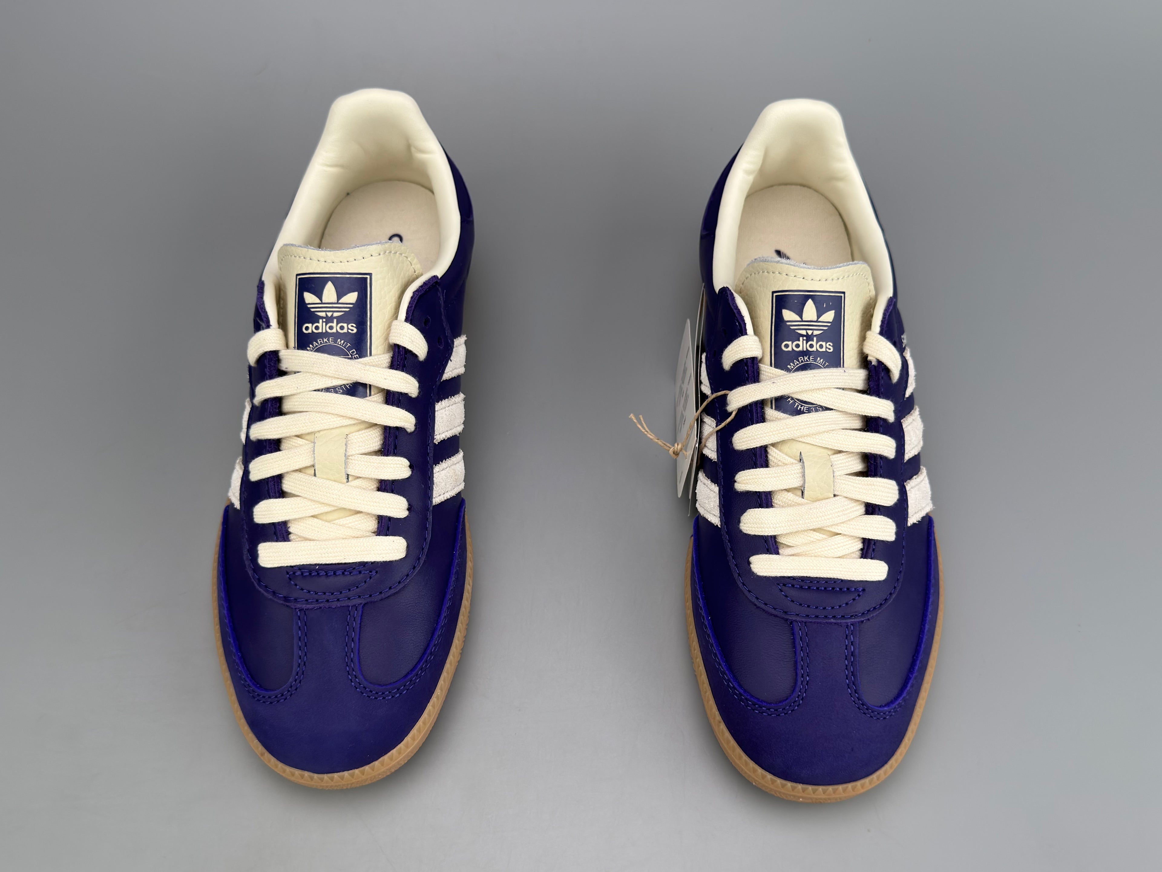 Adidas Samba OG Natural Leather & Front Suede Sneakers