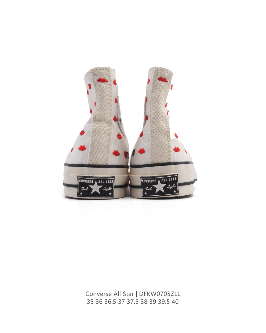 Converse Chuck 70 Hi Embroidered Lips