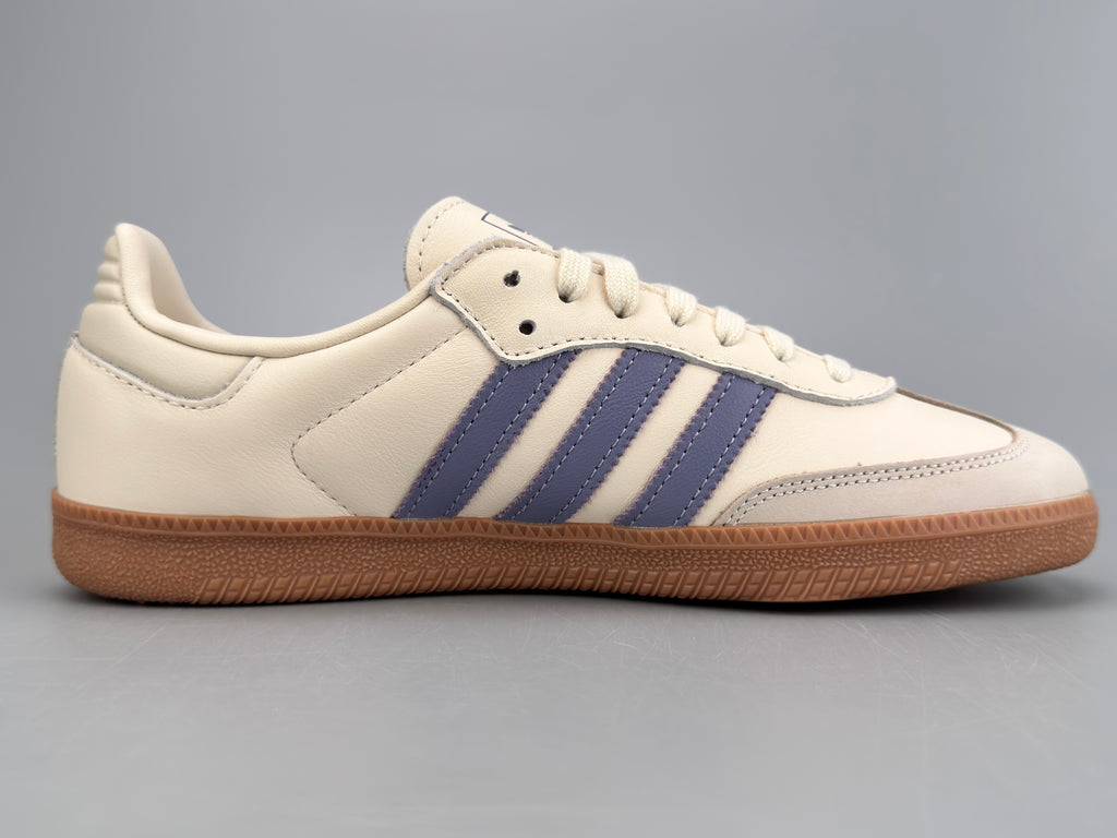 Adidas Samba OG Natural Leather & Front Suede Sneakers