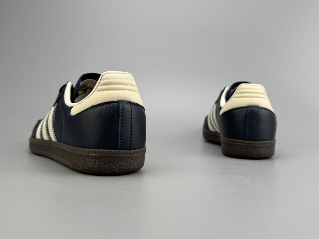 Adidas Samba OG Natural Leather & Front Suede Sneakers
