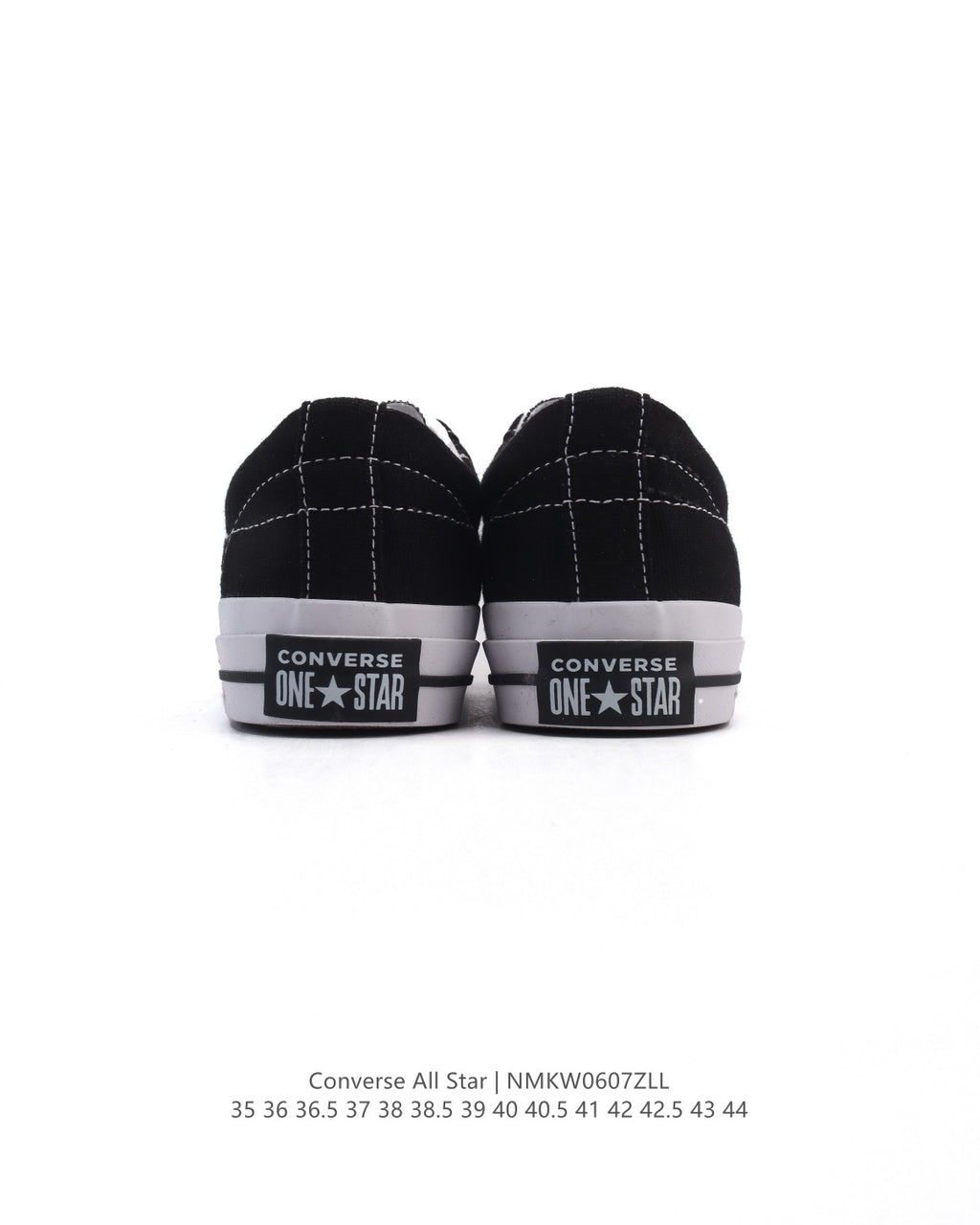Stüssy x Converse One Star Ox Black