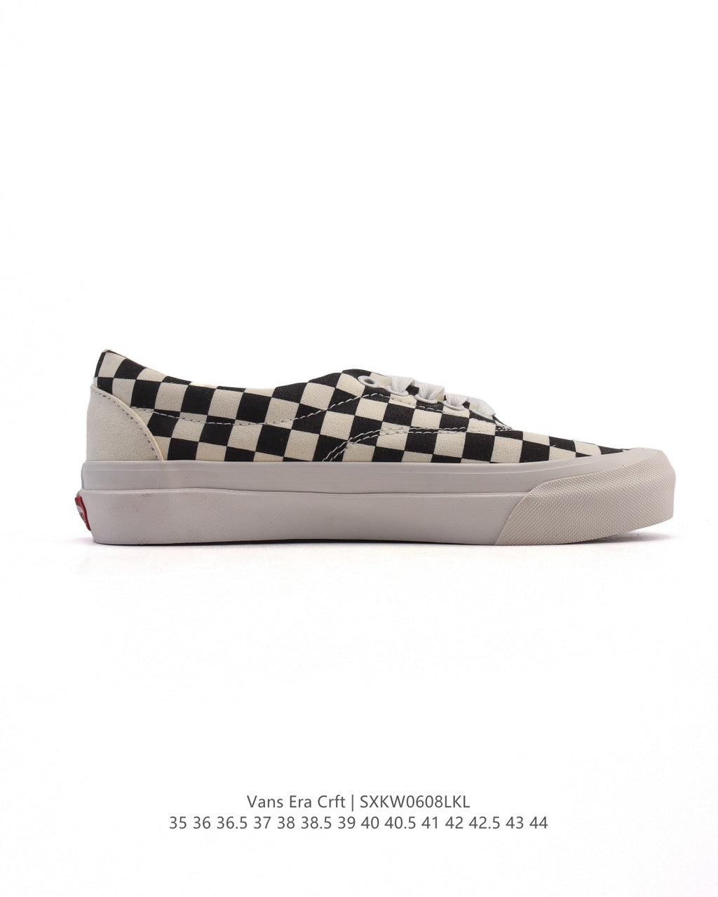 Vans Era CRFT Podium Checkerboard Black