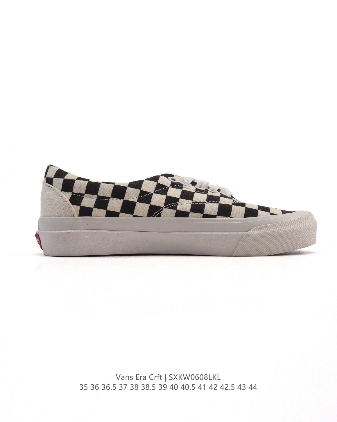Vans Era CRFT Podium Checkerboard Black