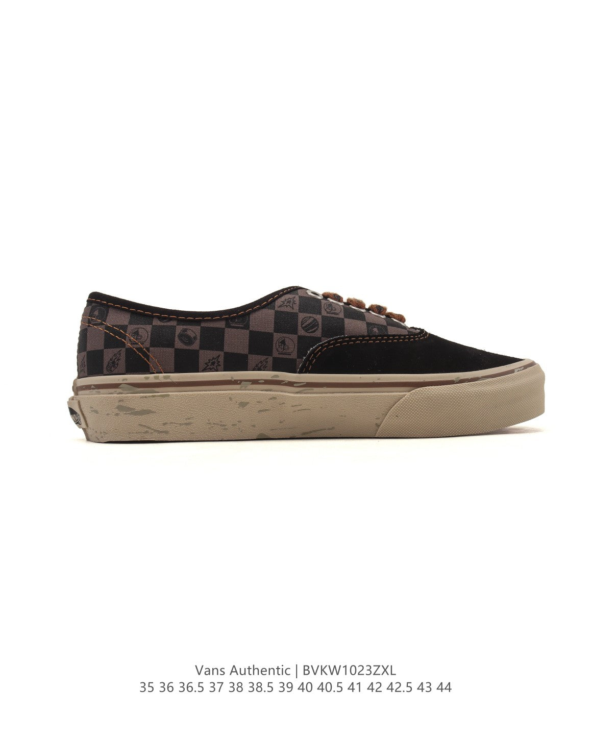 Vans Authentic Pop Mart Space Molly Black Brown