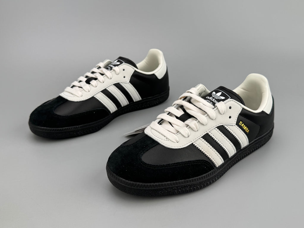 Adidas Samba OG Natural Leather & Front Suede Sneakers