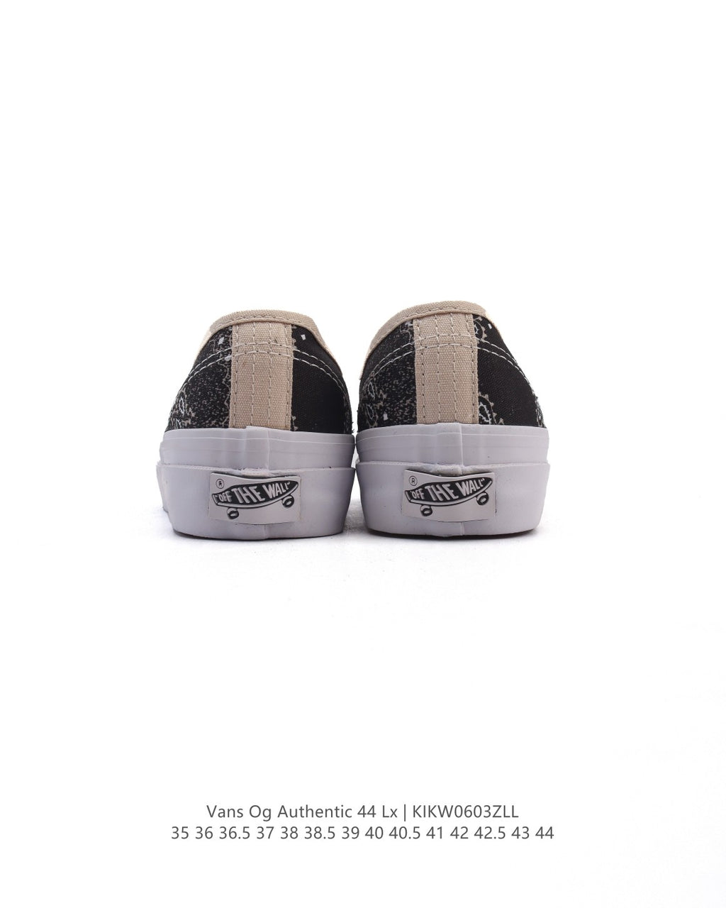 Vans LX Authentic 44 Faded Paisley Black