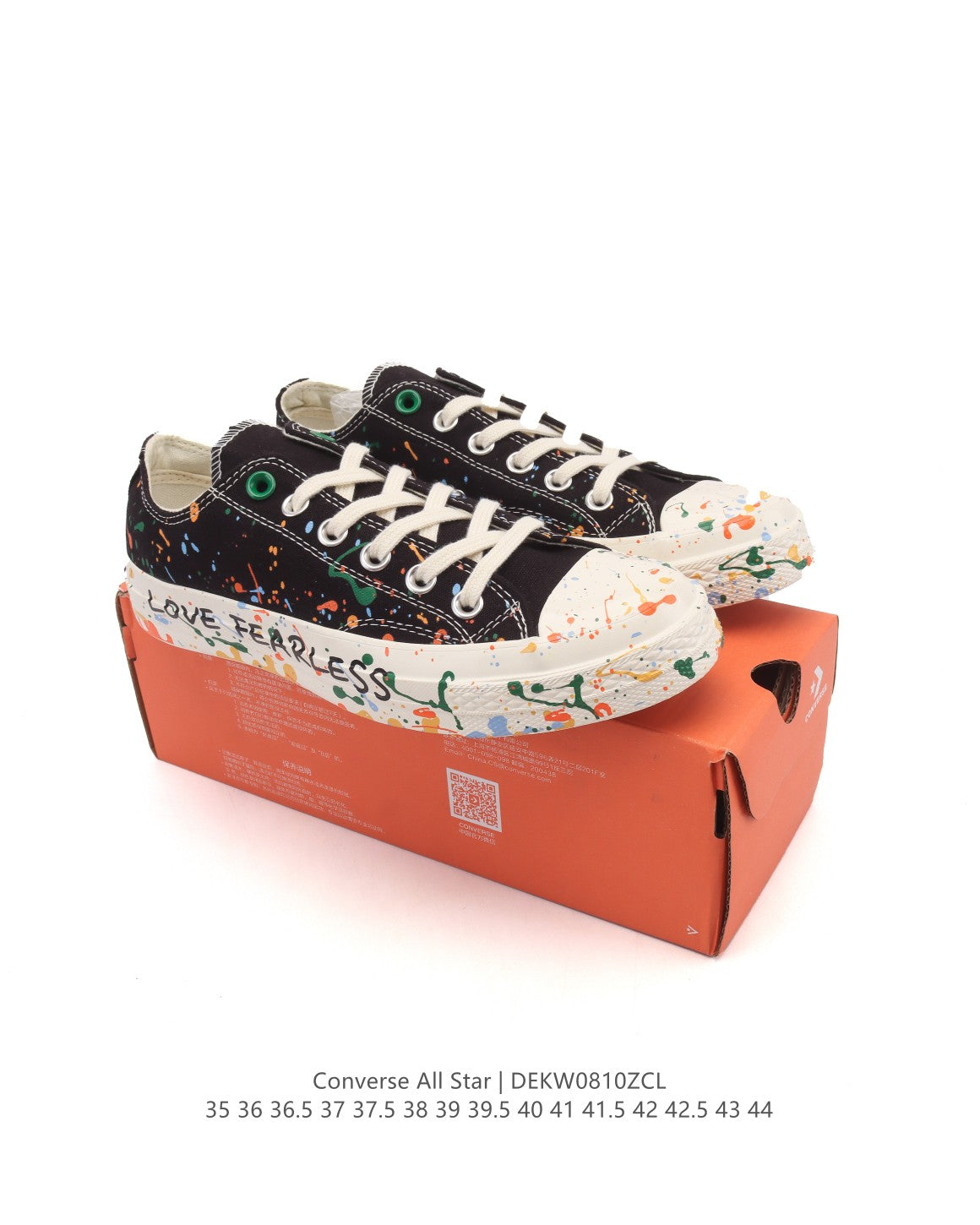 Converse Chuck 70 Ox "Love Fearless" Paint Splatter