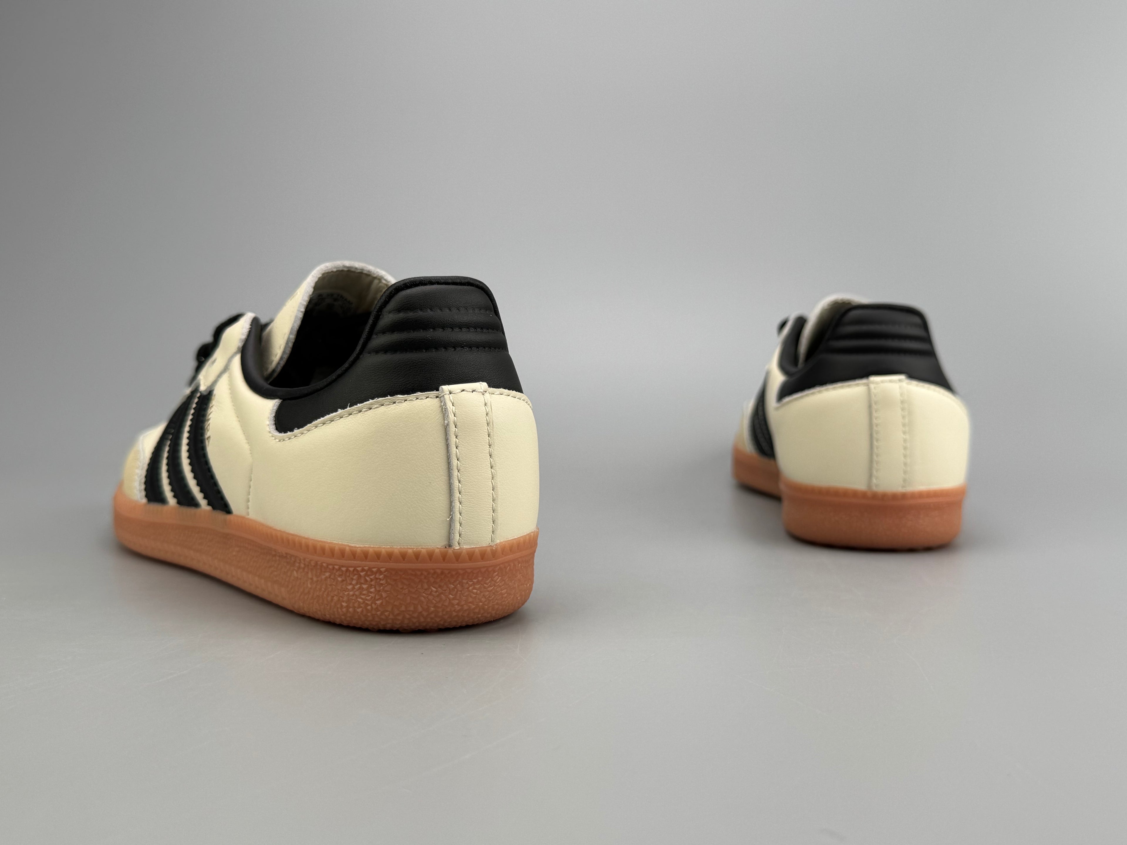 Adidas Samba OG Natural Leather & Front Suede Sneakers