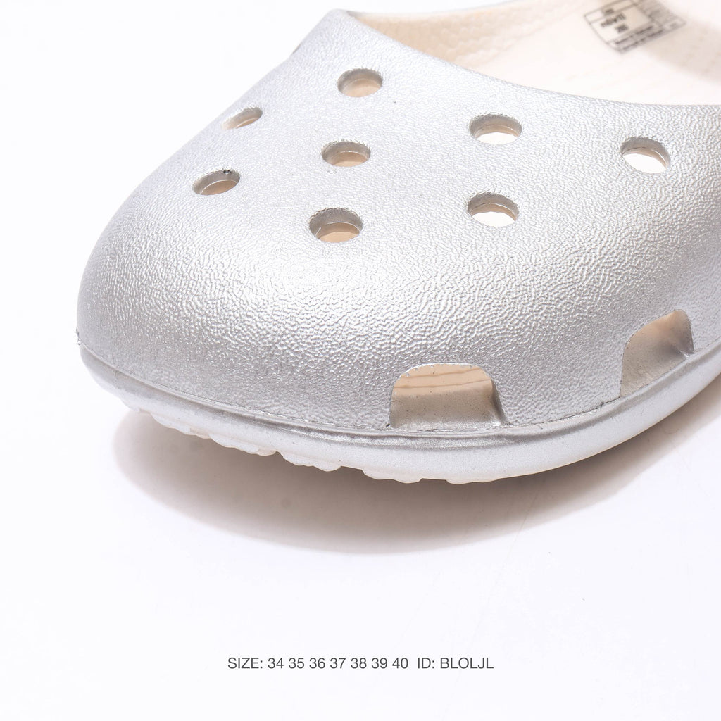 Crocs Classic Mary Jane Metallic