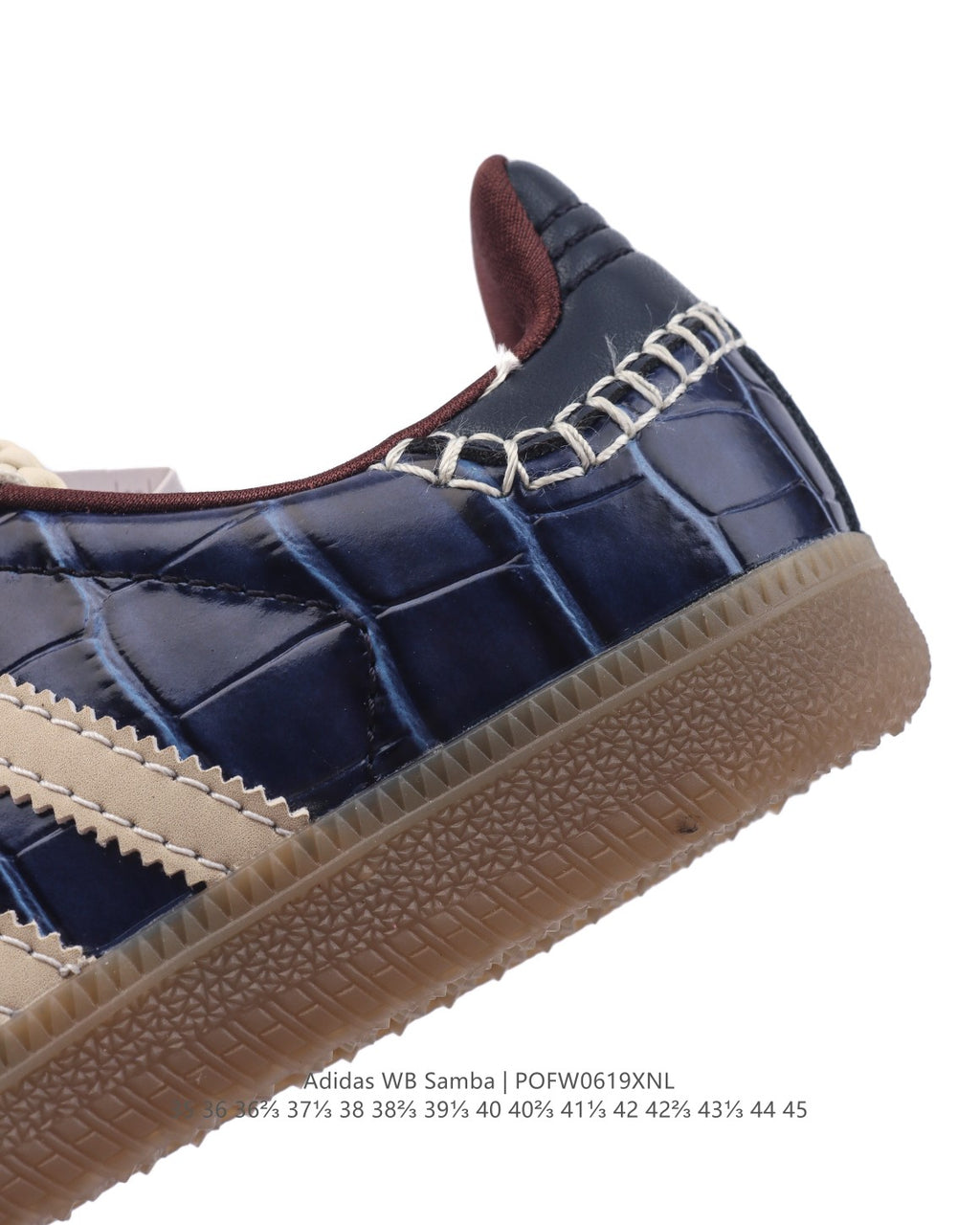 Adidas x Wales Bonner Samba OG Crocodile