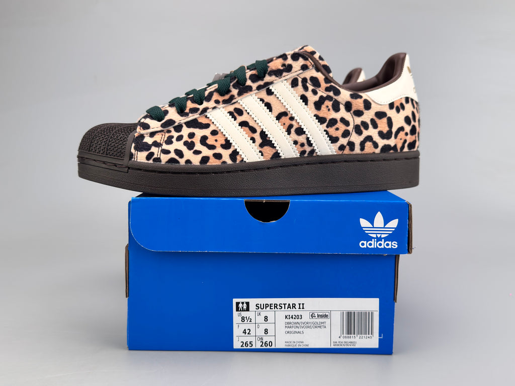 Adidas Superstar II Leopard