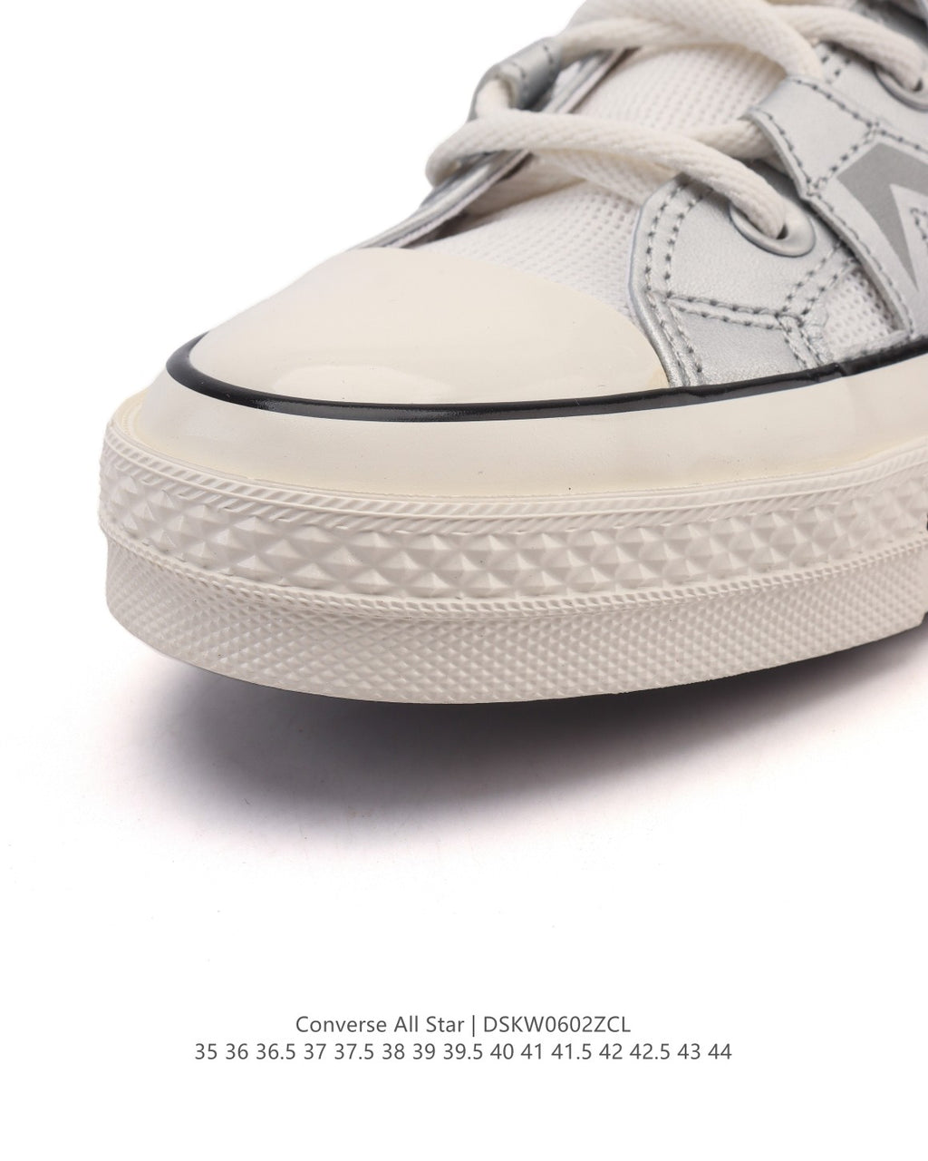 Converse Chuck 70 Low Metallic Pack Dull Silver