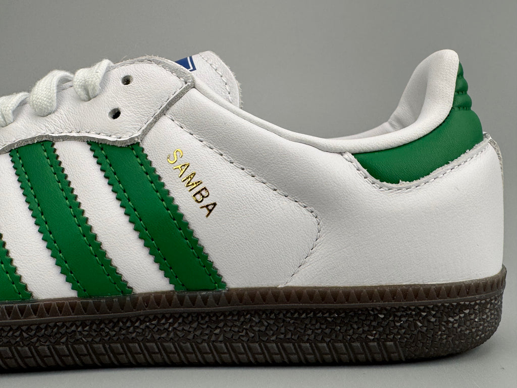 Adidas Samba OG Natural Leather & Front Suede Sneakers