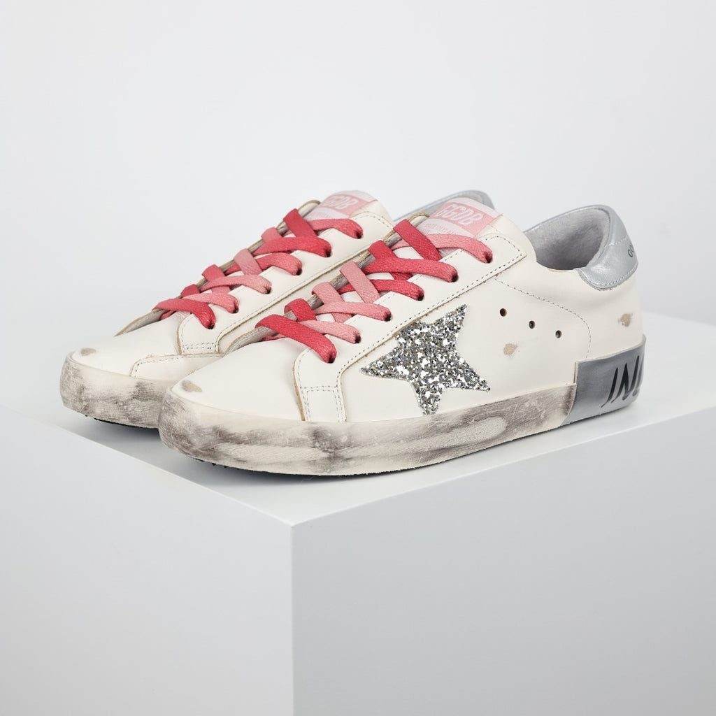 Golden Goose Superstar side star Glitter