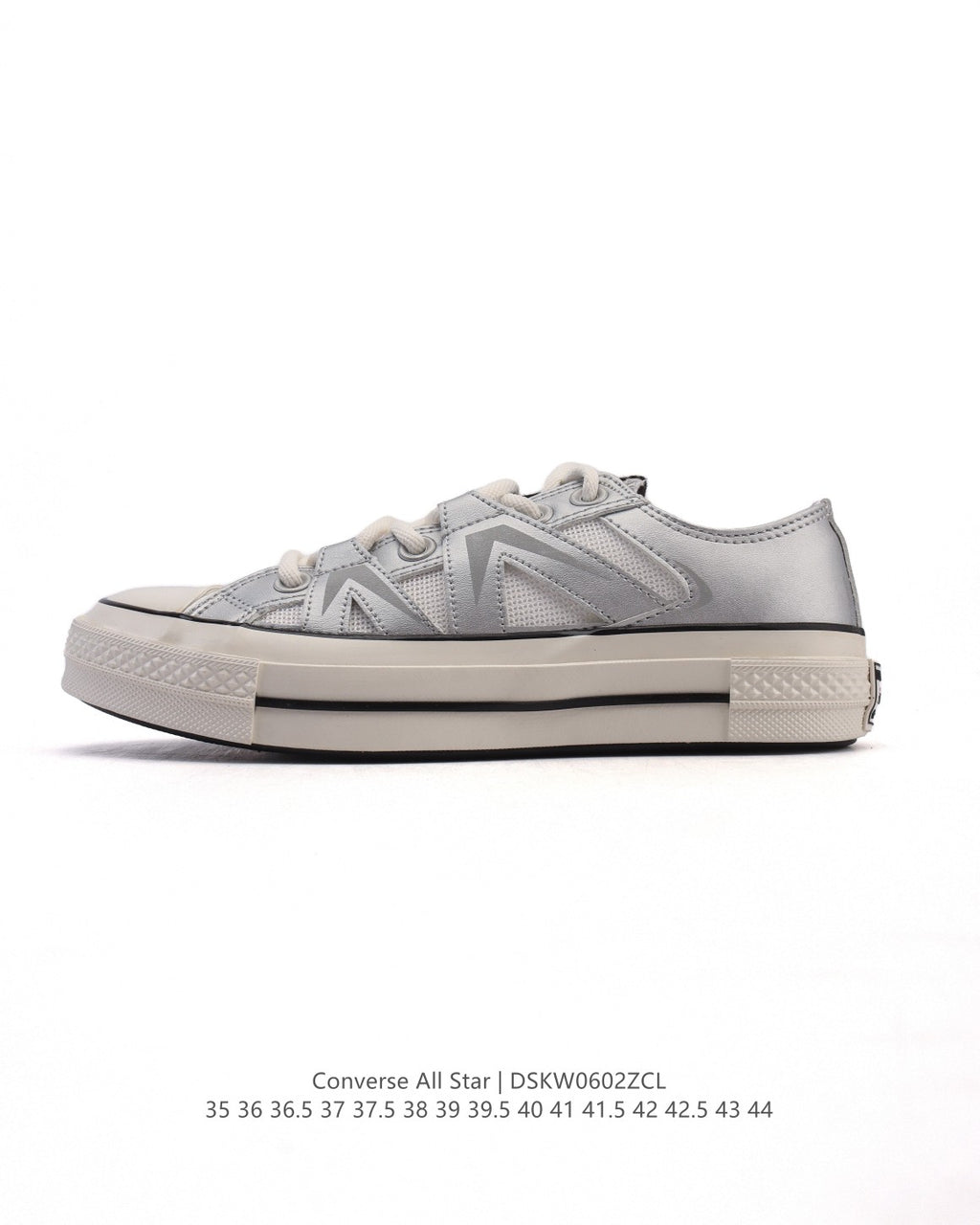 Converse Chuck 70 Low Metallic Pack Dull Silver