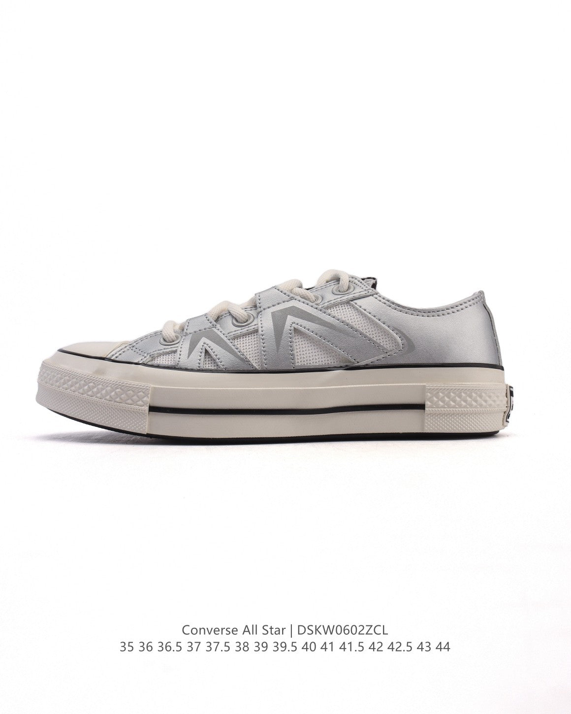 Converse Chuck 70 Low Metallic Pack Dull Silver