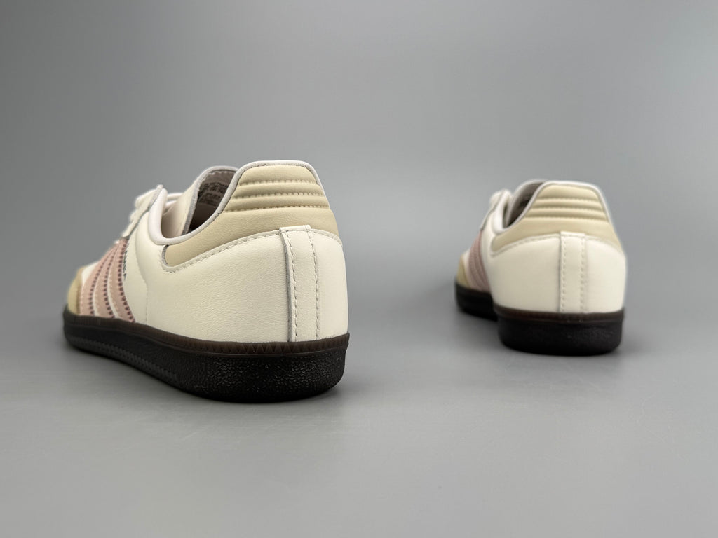 Adidas Samba OG Natural Leather & Front Suede Sneakers