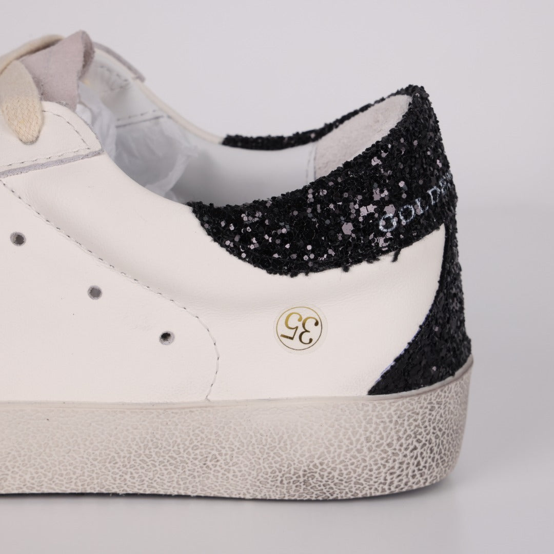 Golden Goose Superstar side star Glitter