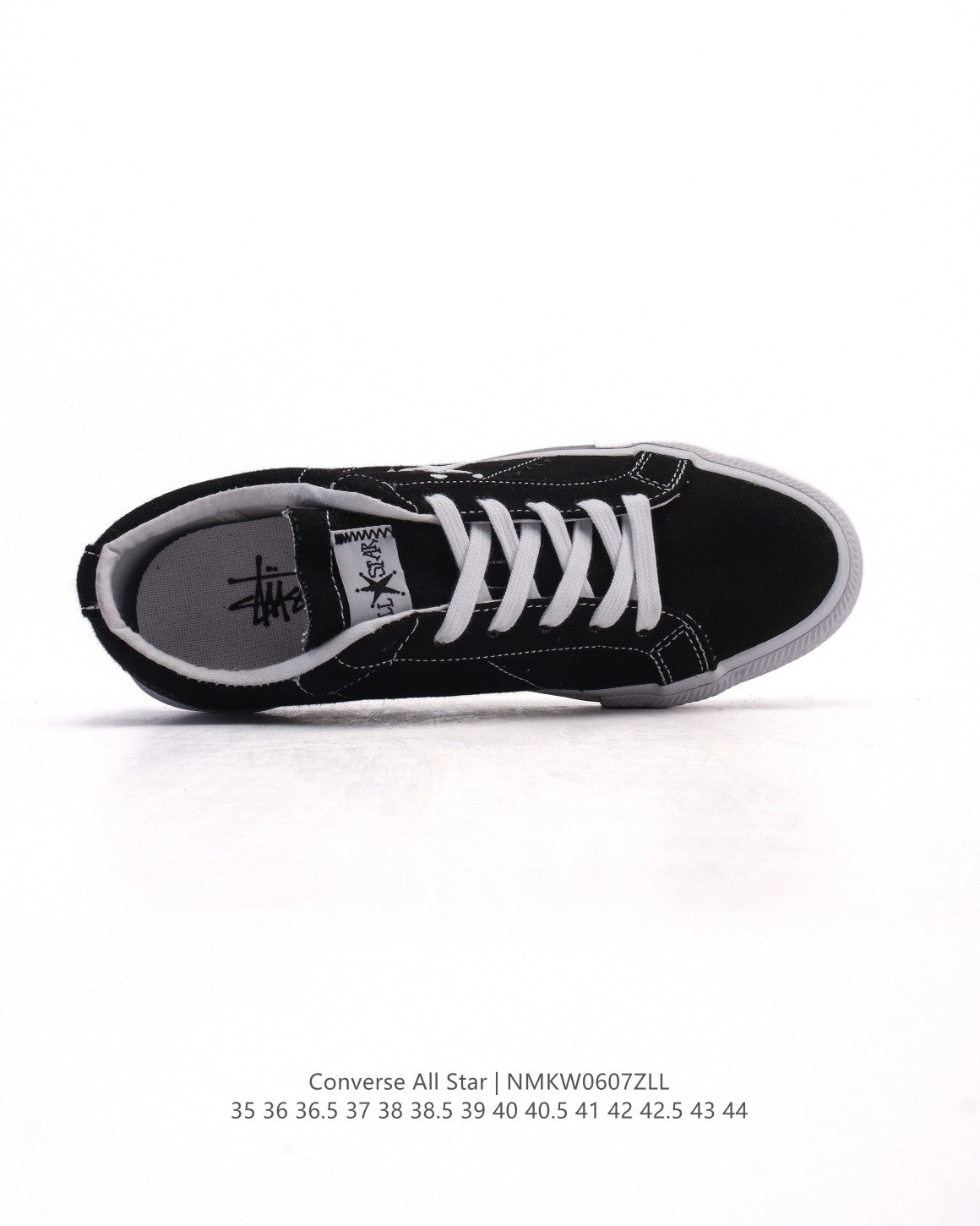 Stüssy x Converse One Star Ox Black