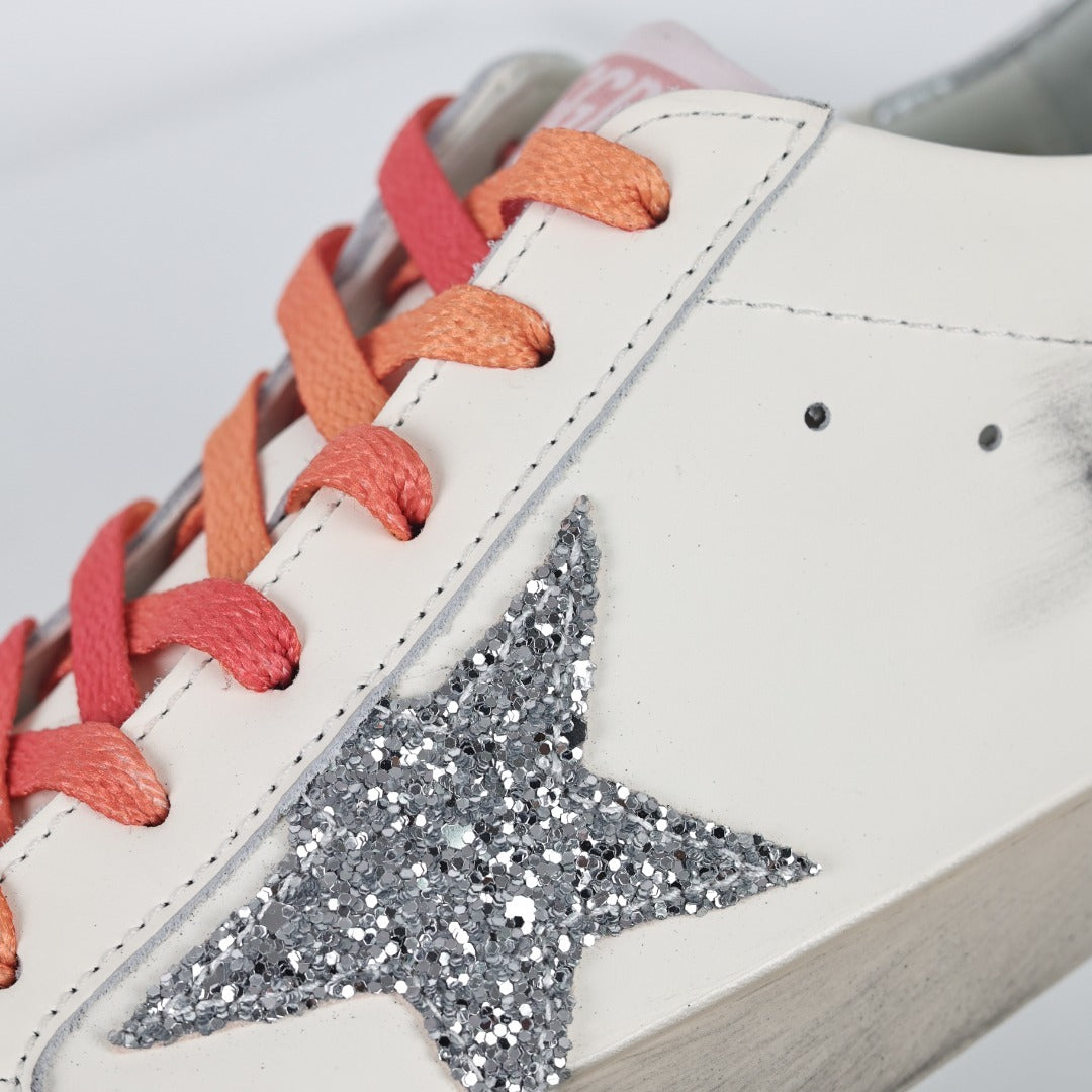 Golden Goose Superstar side star Glitter