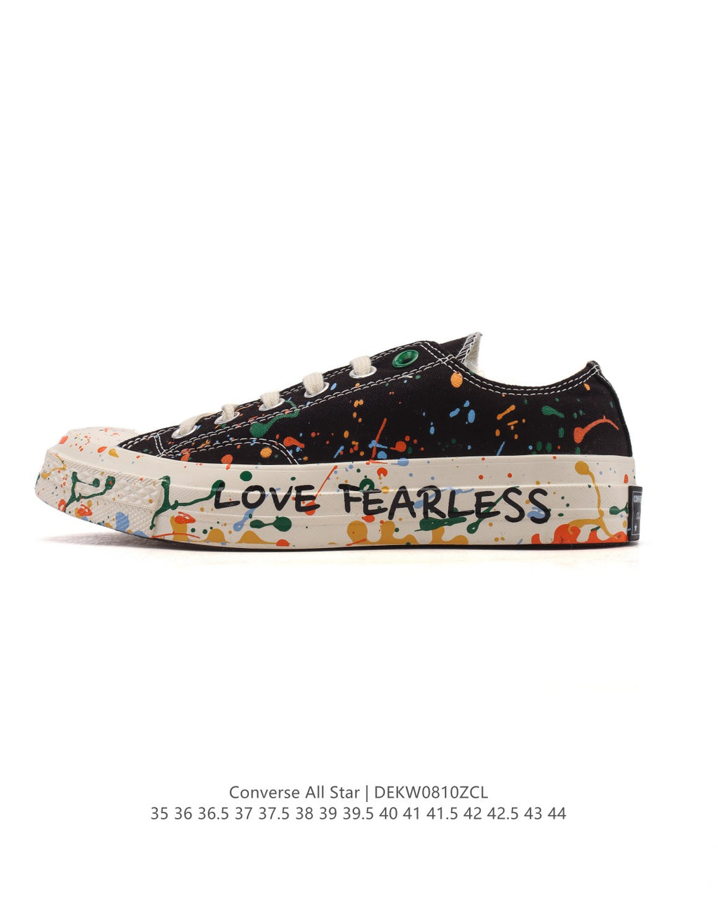 Converse Chuck 70 Ox "Love Fearless" Paint Splatter
