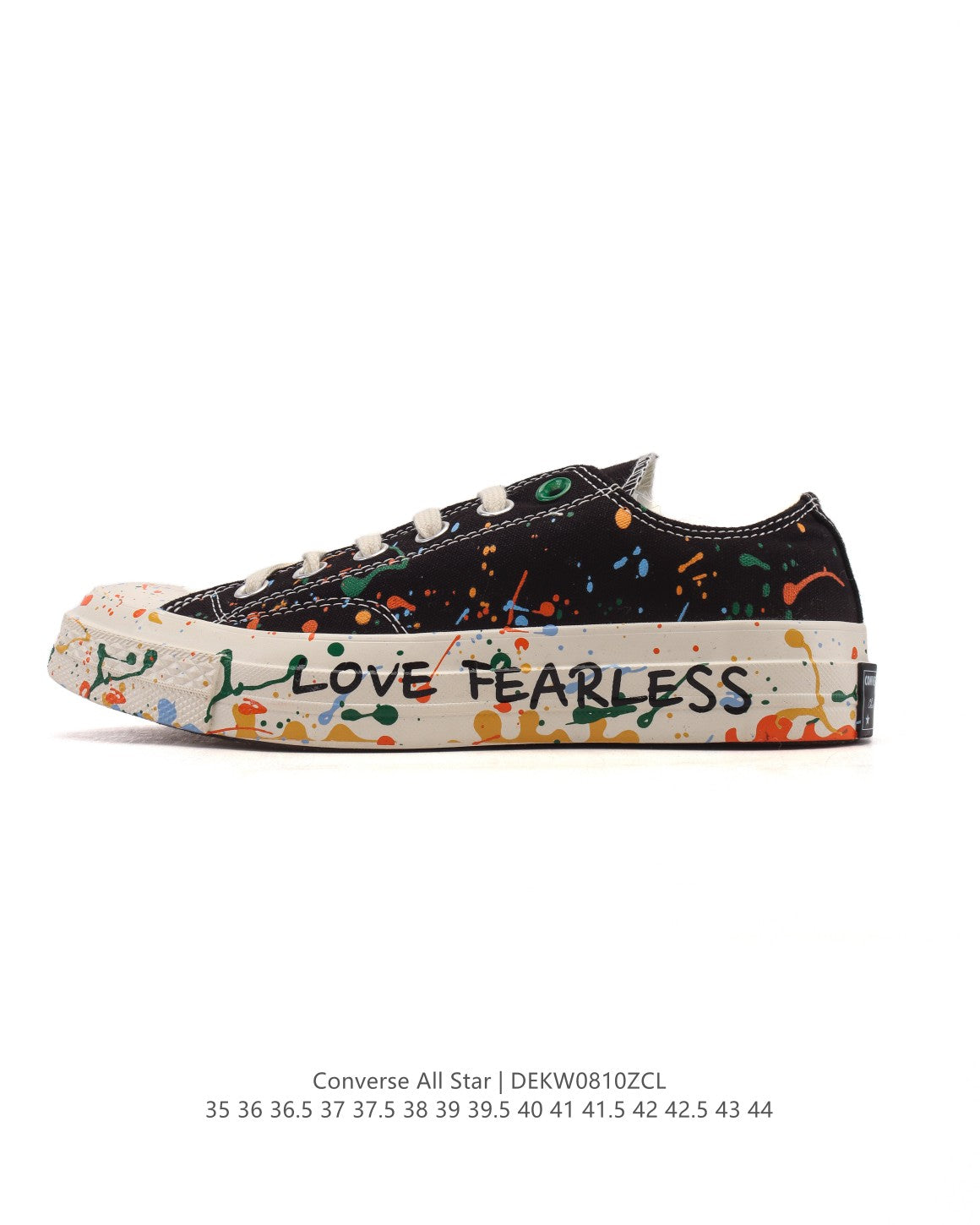 Converse Chuck 70 Ox "Love Fearless" Paint Splatter
