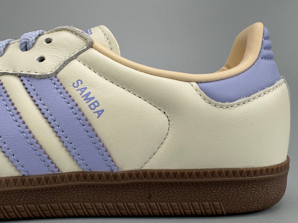 Adidas Samba OG Natural Leather & Front Suede Sneakers