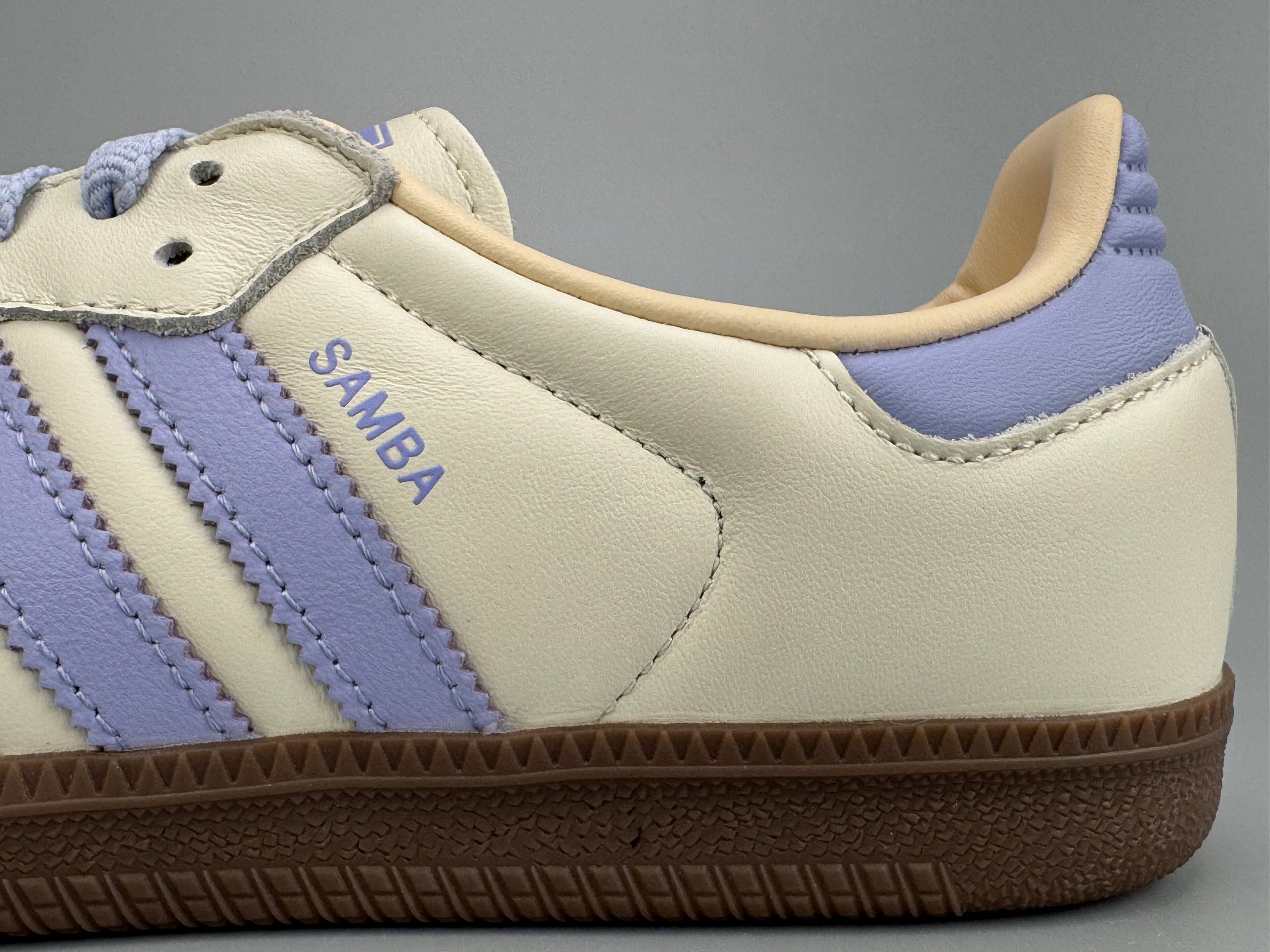 Adidas Samba OG Natural Leather & Front Suede Sneakers