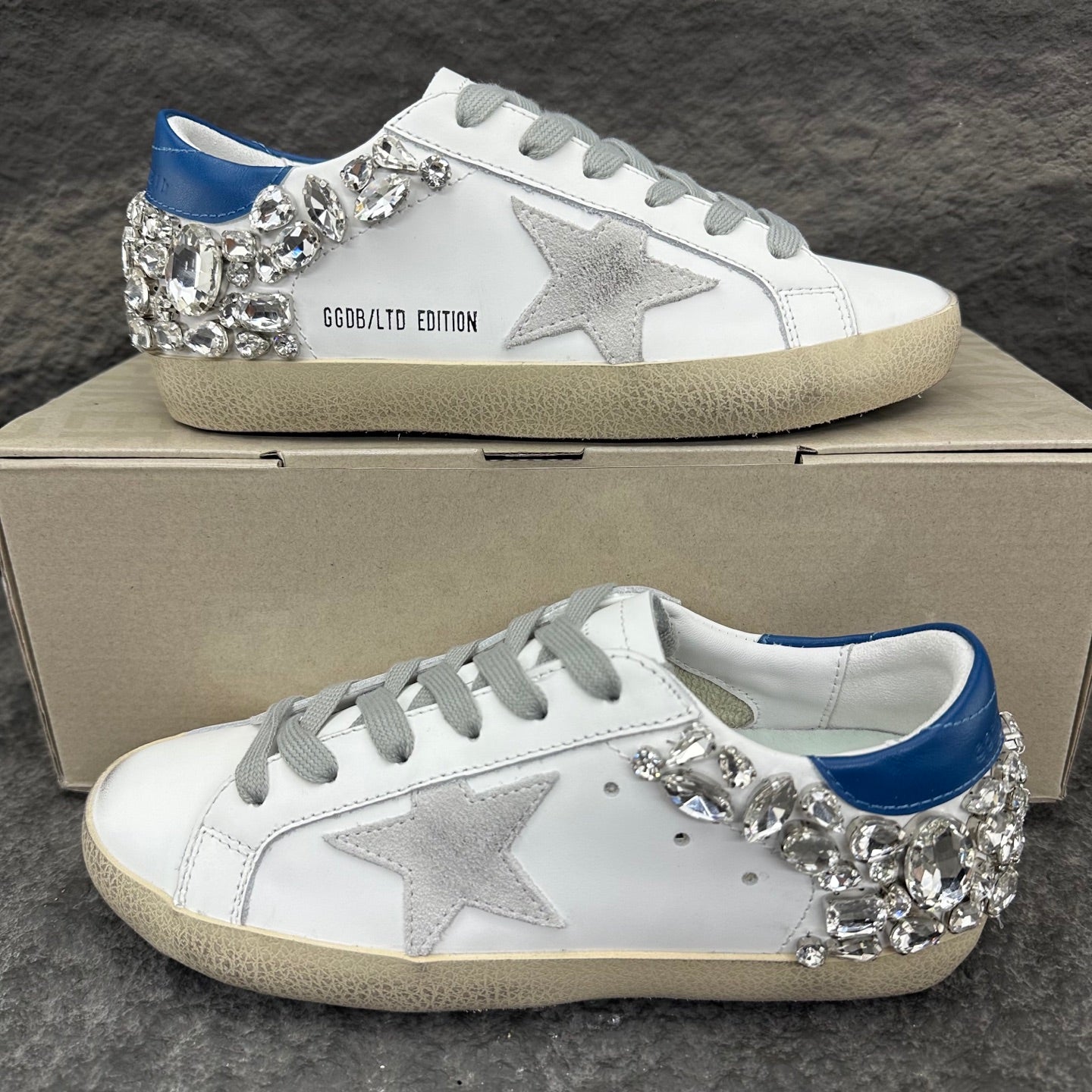 Golden Goose SuperStar Swarovski Crystals
