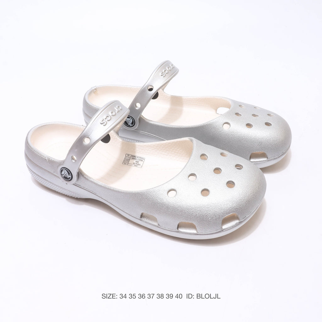 Crocs Classic Mary Jane Metallic