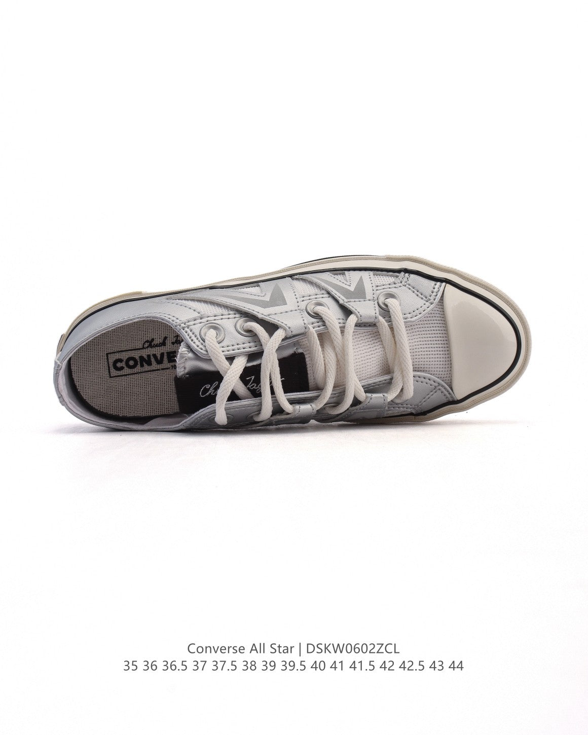 Converse Chuck 70 Low Metallic Pack Dull Silver