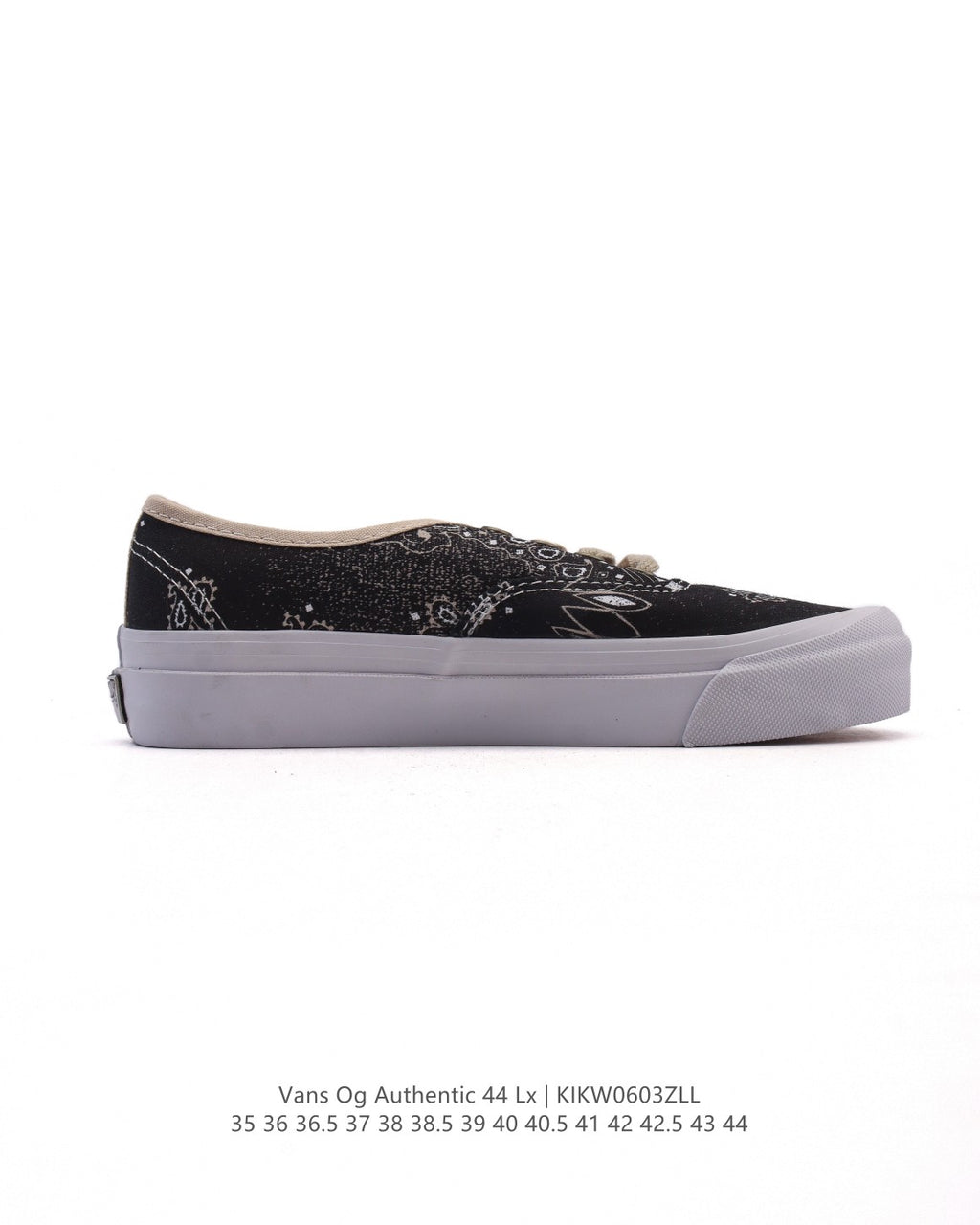 Vans LX Authentic 44 Faded Paisley Black