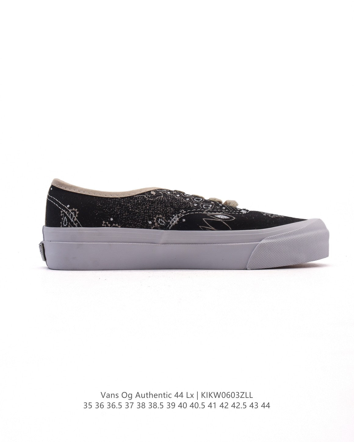 Vans LX Authentic 44 Faded Paisley Black