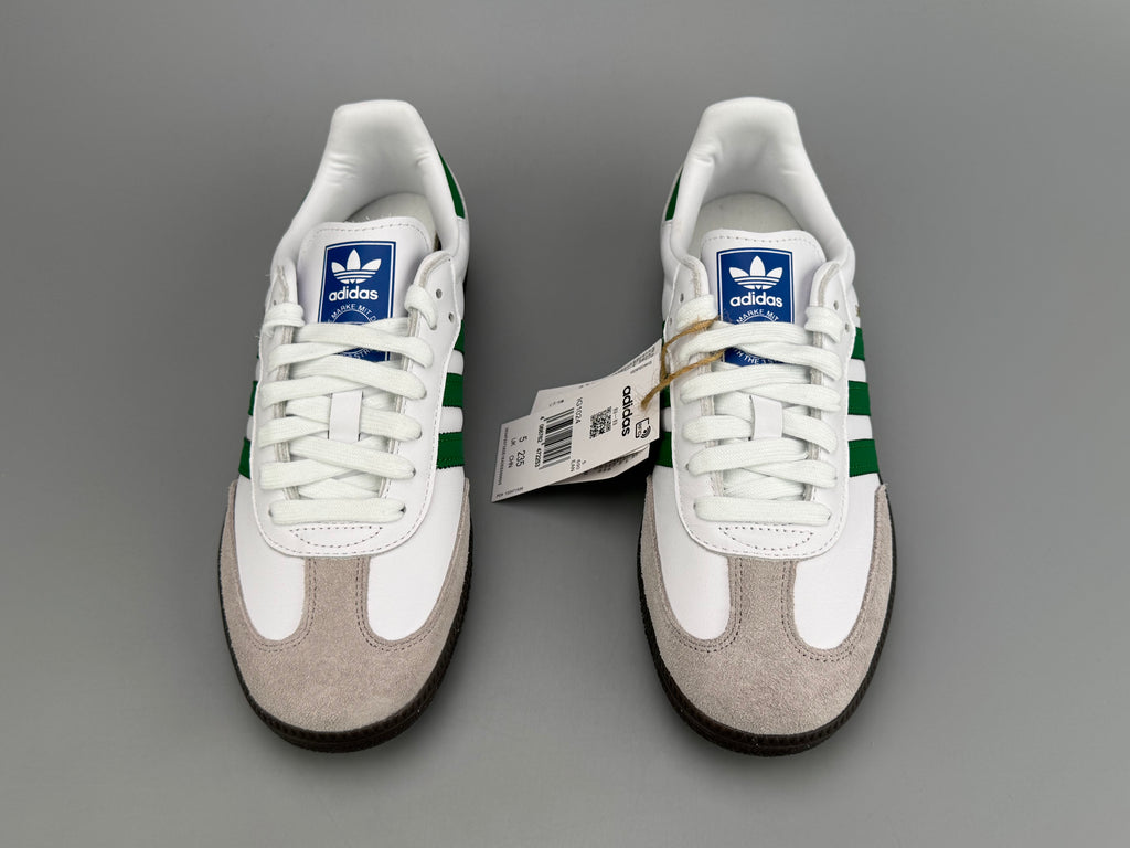 Adidas Samba OG Natural Leather & Front Suede Sneakers