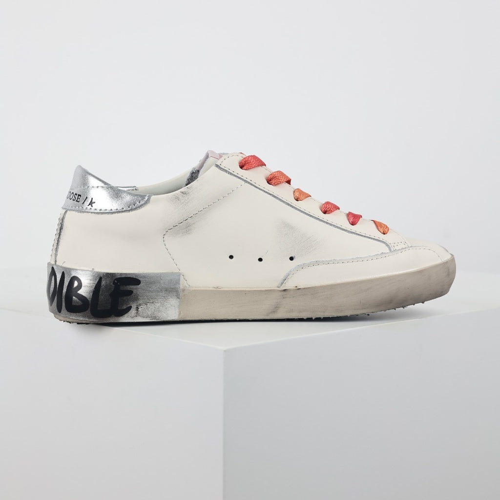 Golden Goose Superstar side star Glitter
