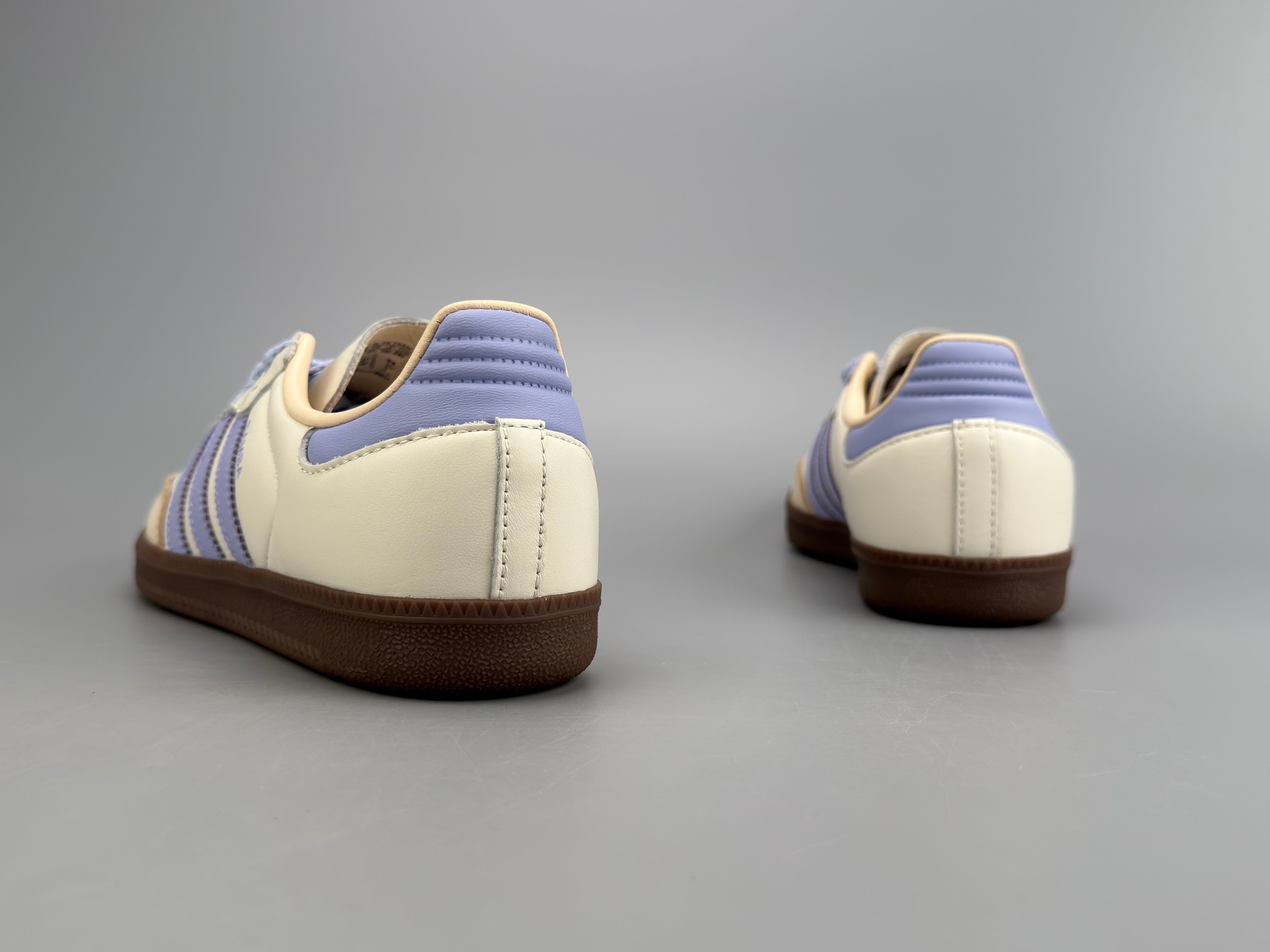 Adidas Samba OG Natural Leather & Front Suede Sneakers